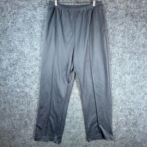 Sara Morgan Grandma Pants Womens 30 Gray Front Seam Pull On Elastic Straight